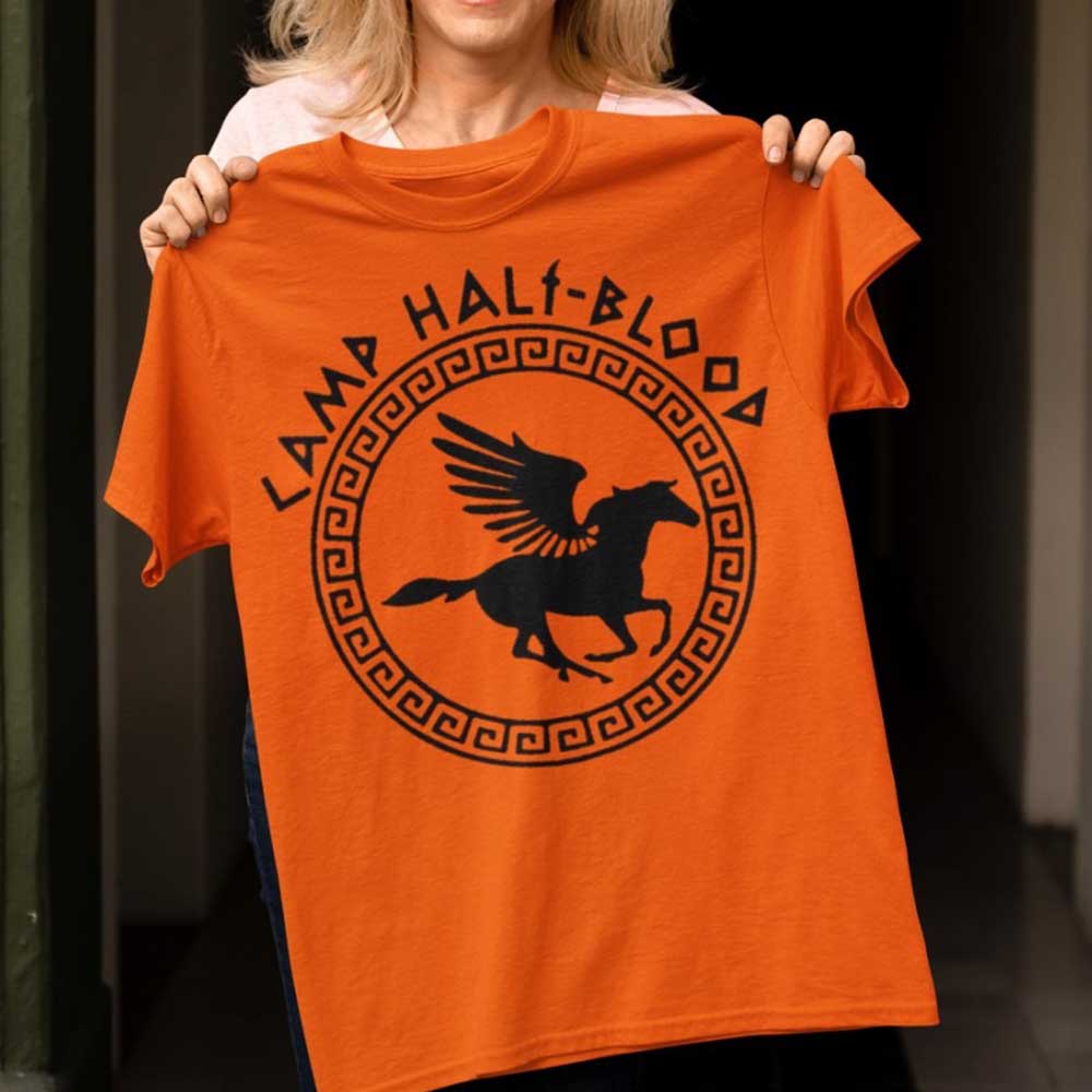 Percy Jackson Camp Half Blood Signatures Shirt